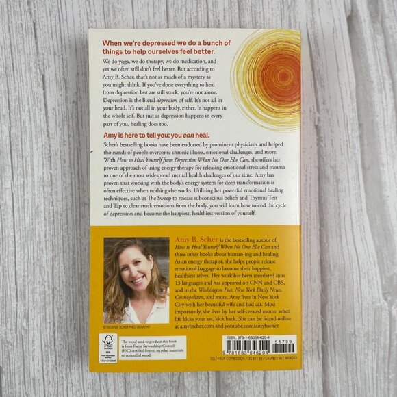๐ 3/$25 How to Heal Yourself From Depression When No One Else Can by Amy B Scher - Picture 2 of 5